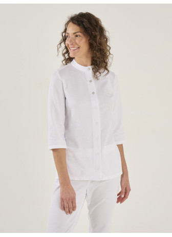POLO FEMME COL MAO