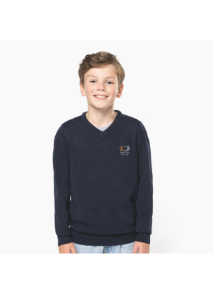 PULL COL V ENFANT