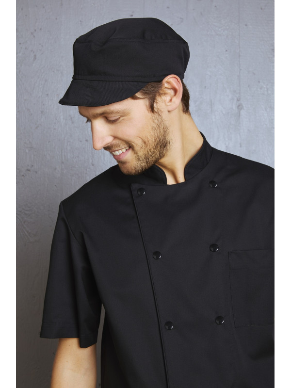 Casquette de cuisine mixte GABY pour milieu de la restauration