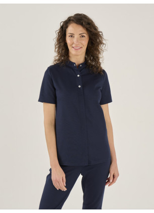 POLO FEMME COL MAO