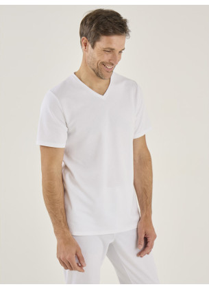 TEE-SHIRT HOMME COL V
