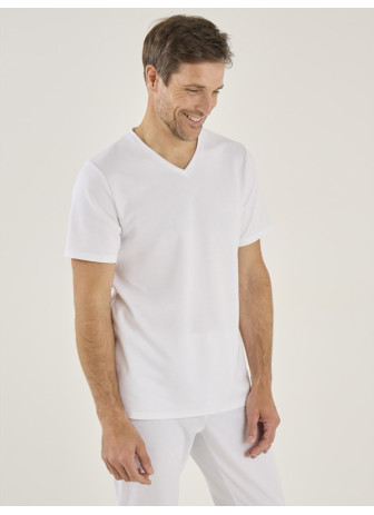TEE-SHIRT HOMME COL V